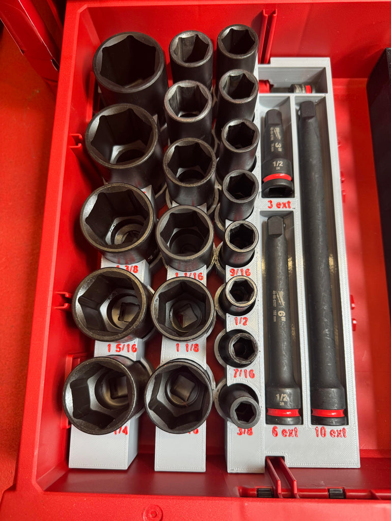 Packout Drawer Insert For 1/2" SAE Socket Set (IST-HS19 D)
