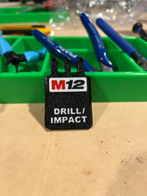 Load image into Gallery viewer, Packout Insert For M12 gen 2 Drill/Surge Driver Holder - Jonah Pope Design (JP-DID)