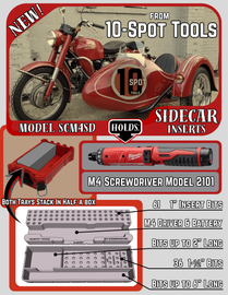 Packout SideCar Insert for M4 Screwdriver (ScM4SD)