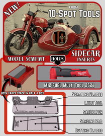 Packout SideCar Insert for M12 FUEL Multi Tool (ScMFMT)