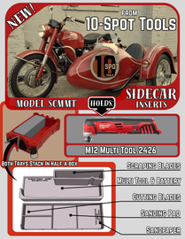 Packout SideCar Insert for M12 Multi Tool (ScMMT)