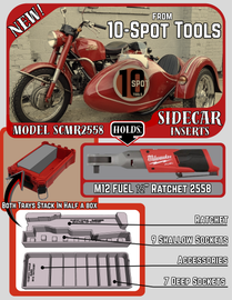 Packout SideCar Insert for M12 FUEL 1/2
