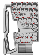 Load image into Gallery viewer, Packout Organizer Insert for NEW M12 Ratchets and Impact Socket Set (MRg2SH)