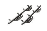 N-Fab Podium LG 07-17 Jeep Wrangler JK 4 Door All - Tex. Black - 3in