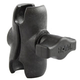 sPOD RAM Composite Short Double Socket Arm for 1in Balls