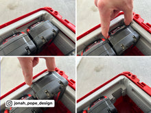 Load image into Gallery viewer, Packout Ammo Can Insert for M18 Batteries (JPAC-BR) - Jonah Pope Design