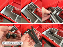 Load image into Gallery viewer, Slimline Packout Drawer Insert for M12 FUEL Straight Die Grinder - Jonah Pope Design (JPD-DG)