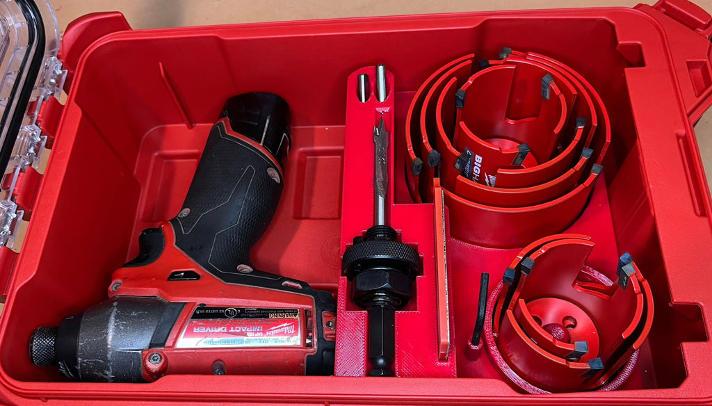 Packout Inserts For Milwaukee Large Bit Sets (MB-BH & MB-SF)