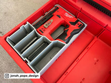 Load image into Gallery viewer, Packout Drawer Insert For M12 Stapler - Jonah Pope Design (JPD-S)