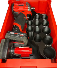 Load image into Gallery viewer, Packout Insert for M12 1/2” Stubby Impact Wrench and Lug Nut Sockets (SHWASH)