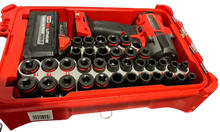 Load image into Gallery viewer, Packout Insert For M18 Mid Torque 3/8” Impact Wrench w/ 43-Piece Impact Socket Set (WASH)