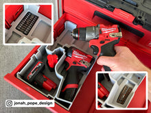 Load image into Gallery viewer, Packout Drawer Insert For M12 Gen 3 Drill/Impact Driver - Jonah Pope Design (JPD-DID3)
