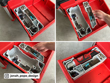 Load image into Gallery viewer, Slimline Packout Drawer Insert for M12 Right Angle Drill and Impact Driver - Jonah Pope Design (JPD-RADI)