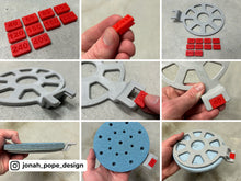 Load image into Gallery viewer, Packout Tool Box Insert For 6" Sanding Discs - Jonah Pope Design (JP-SD)