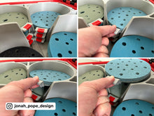 Load image into Gallery viewer, Packout Tool Box Insert For Festool ETS EC150 and 6" Sanding Discs - Jonah Pope Design (JP-ETS)